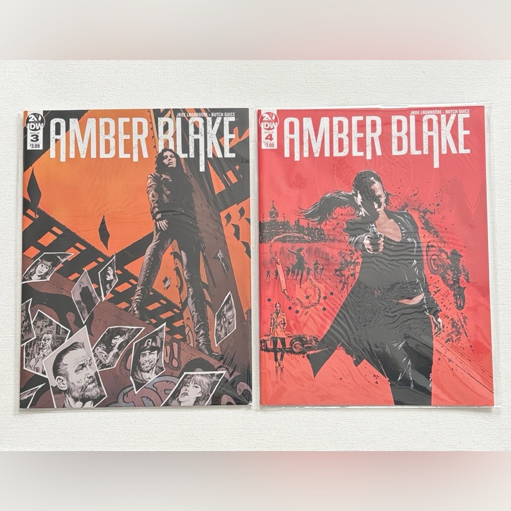 Amber Blake Issues 3 & 4 by Jade Lagardere & Butch Guice
